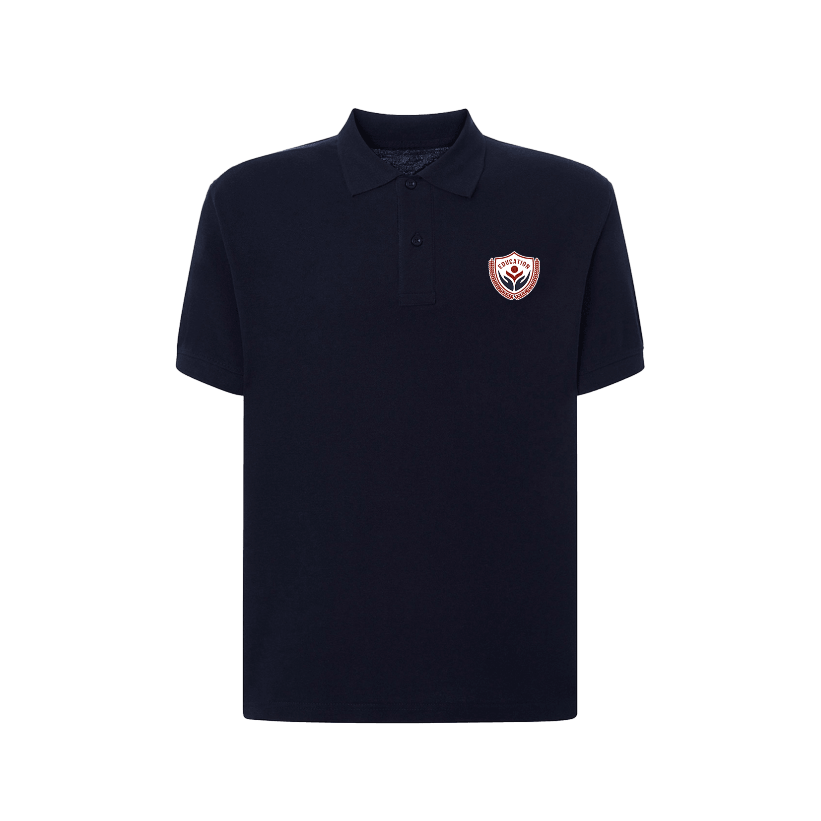 Polo Manica Corta Adulto Blue Navy